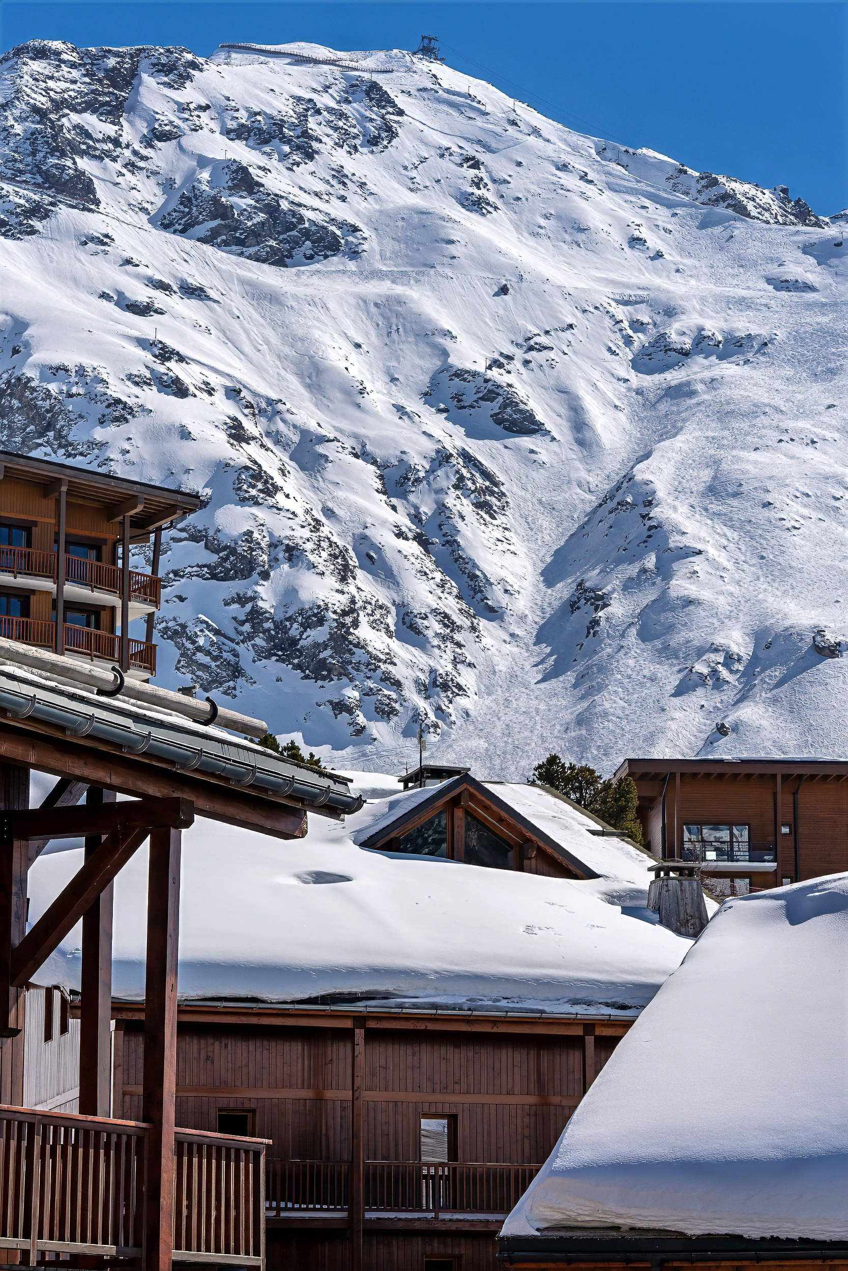 Pistes de ski du domaine des Arcs
