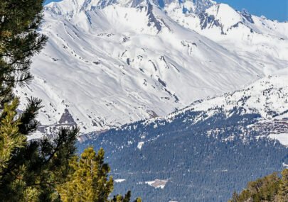 Panorama de montagne depuis Arc 2000